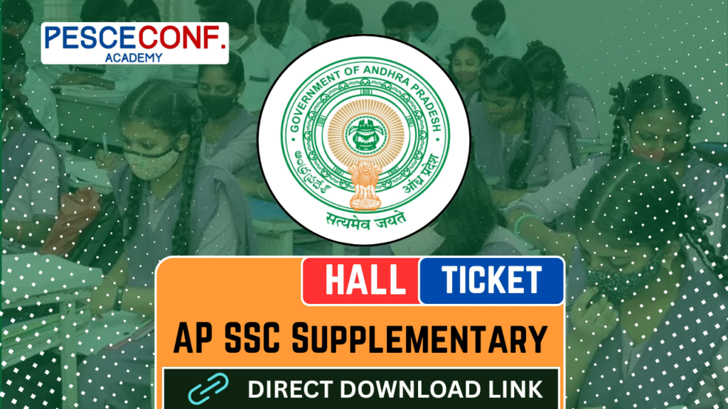 AP SSC Supplementary Hall Ticket 2025